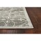 Homeroots 3 ft. 3 in. x 4 ft. 11 in. UV-Treated Polypropylene Grey Area Rug 353455 - alternate 2